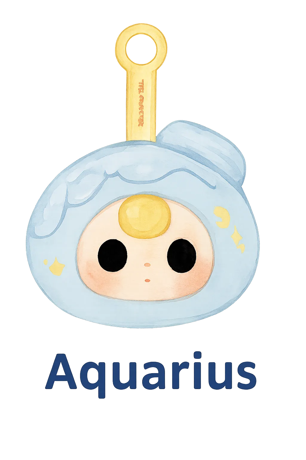 Baby Three Twelve Constellations Plush Pendant