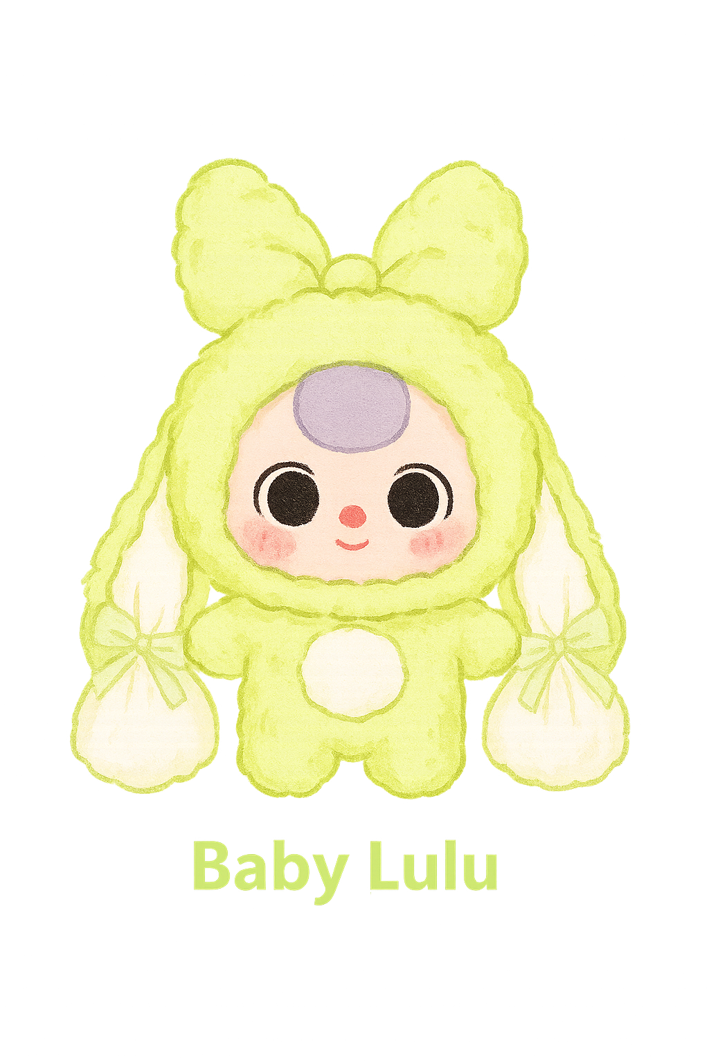 Baby Three Bunny Return Plush Series