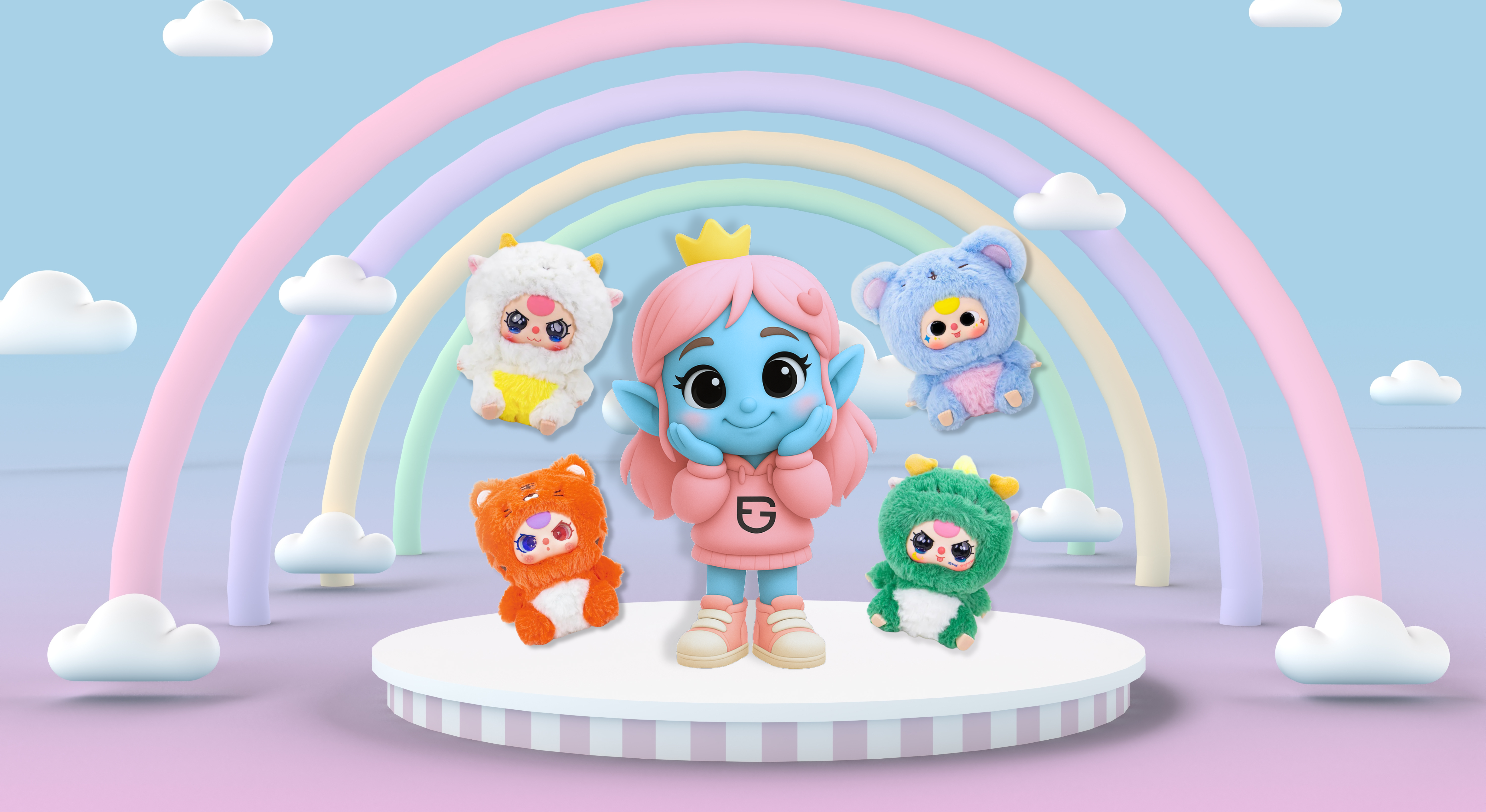 Baby Three Twelve Zodiac Plush