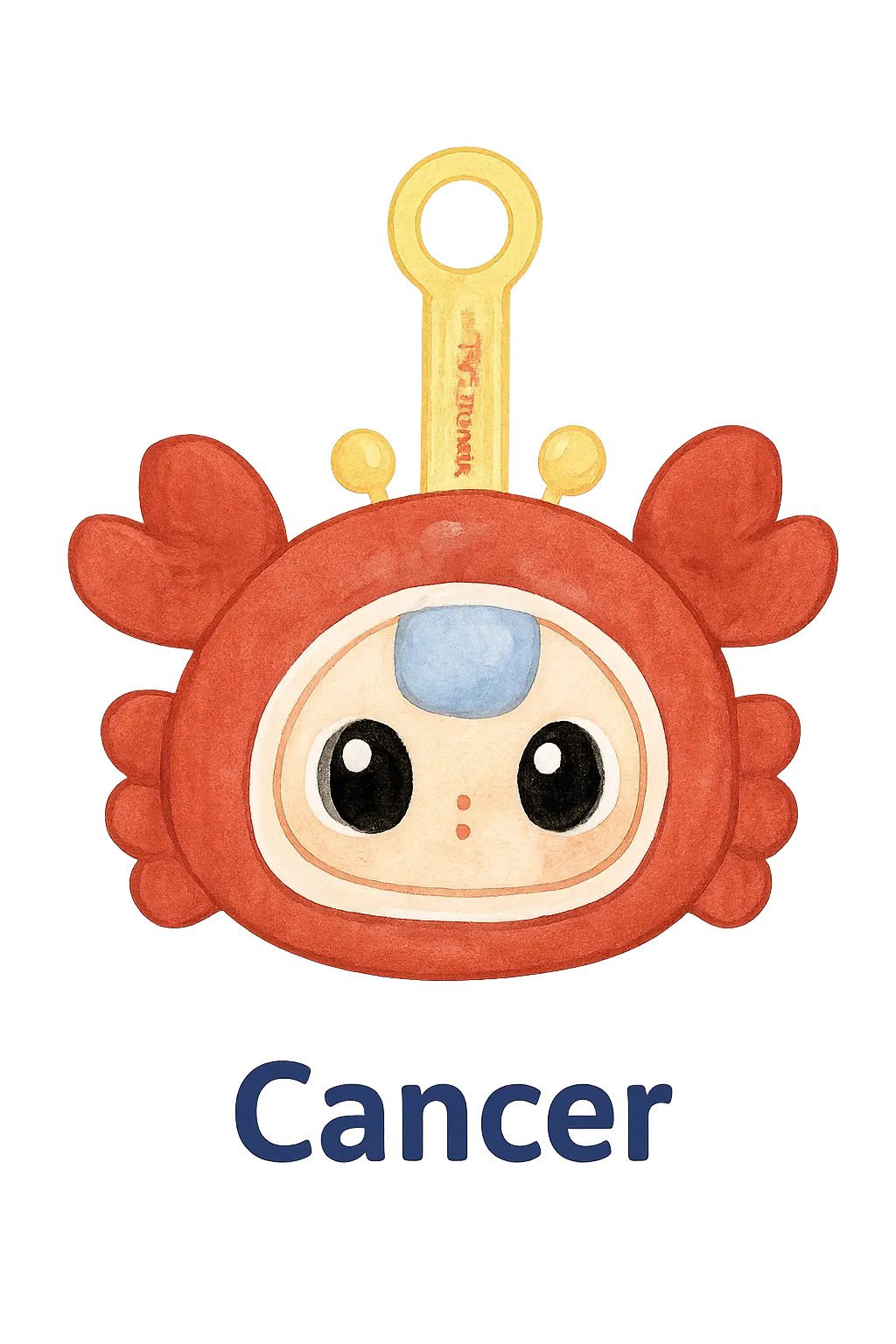 Baby Three Twelve Constellations Plush Pendant