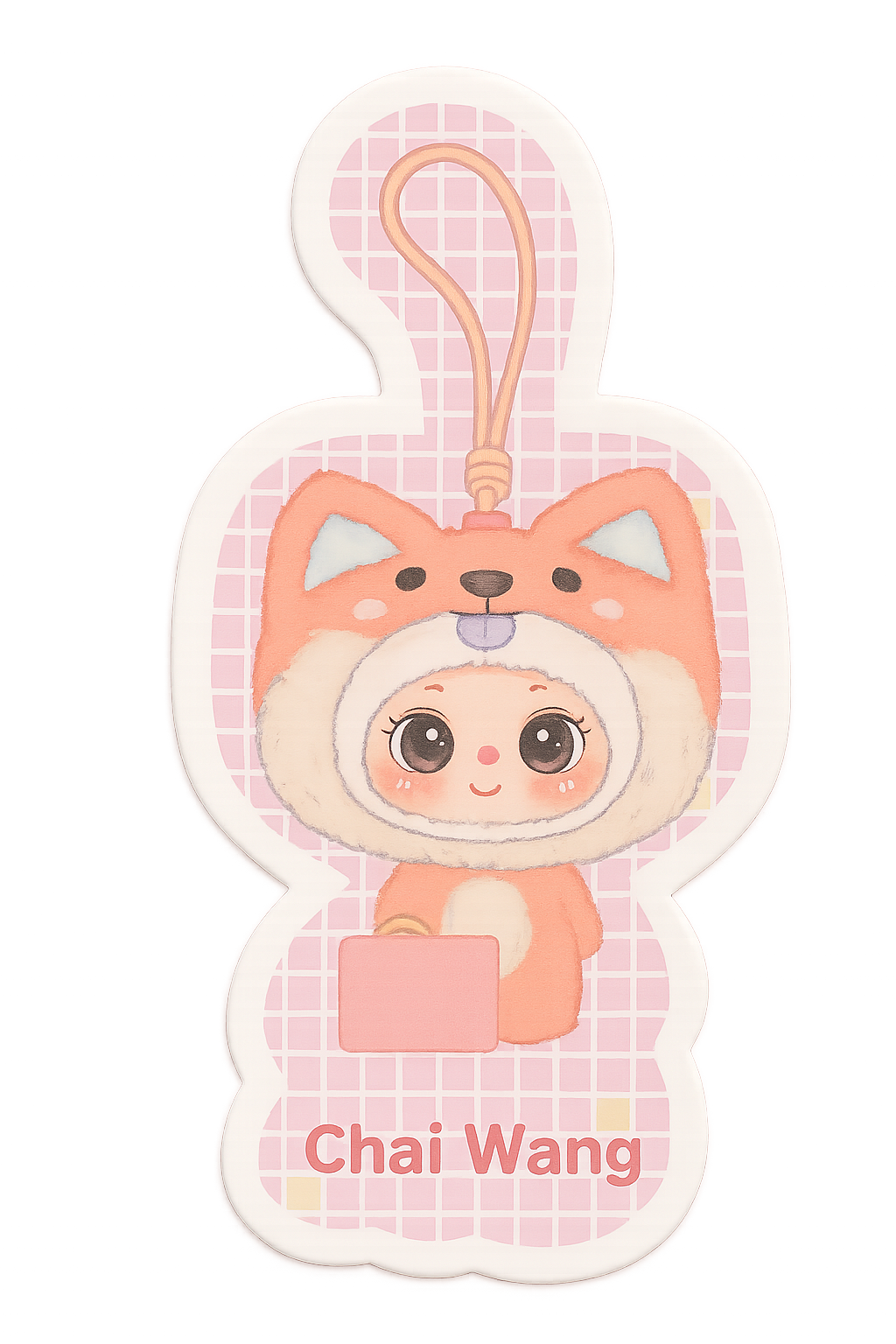 Baby Three Phone Strap Plush Blind Box