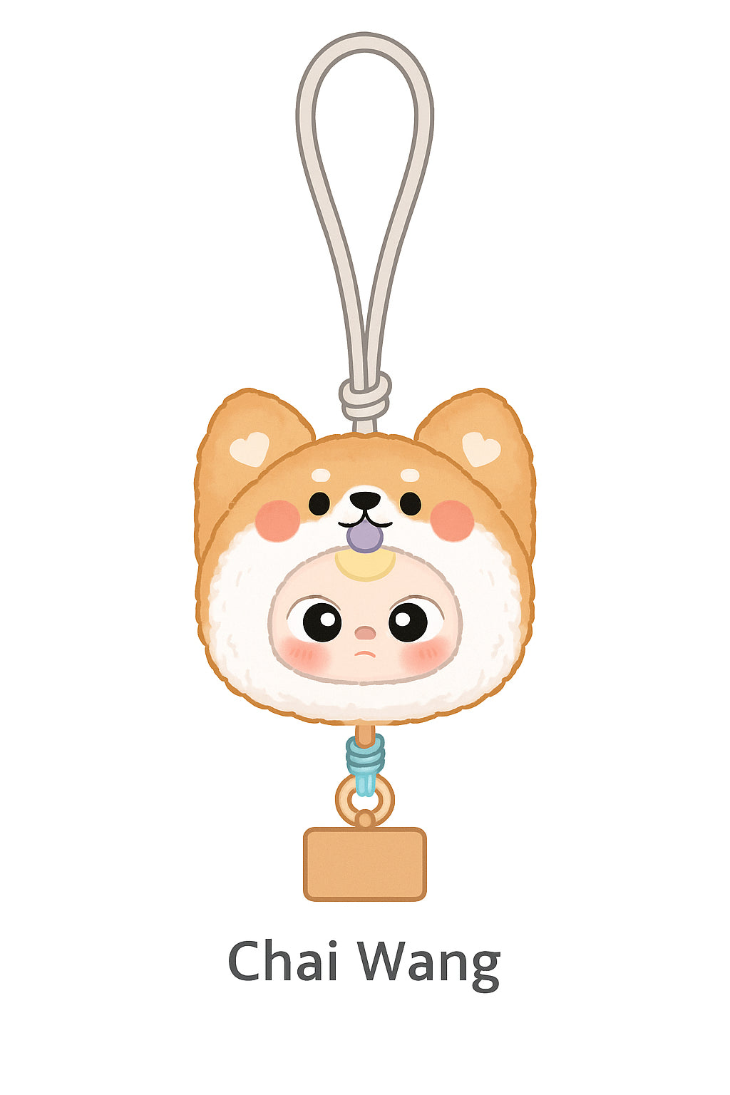 Baby Three Phone Strap Plush Blind Box
