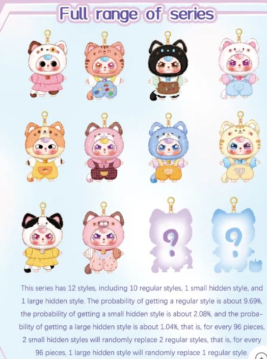 Baby Three Kitten Wardrobe