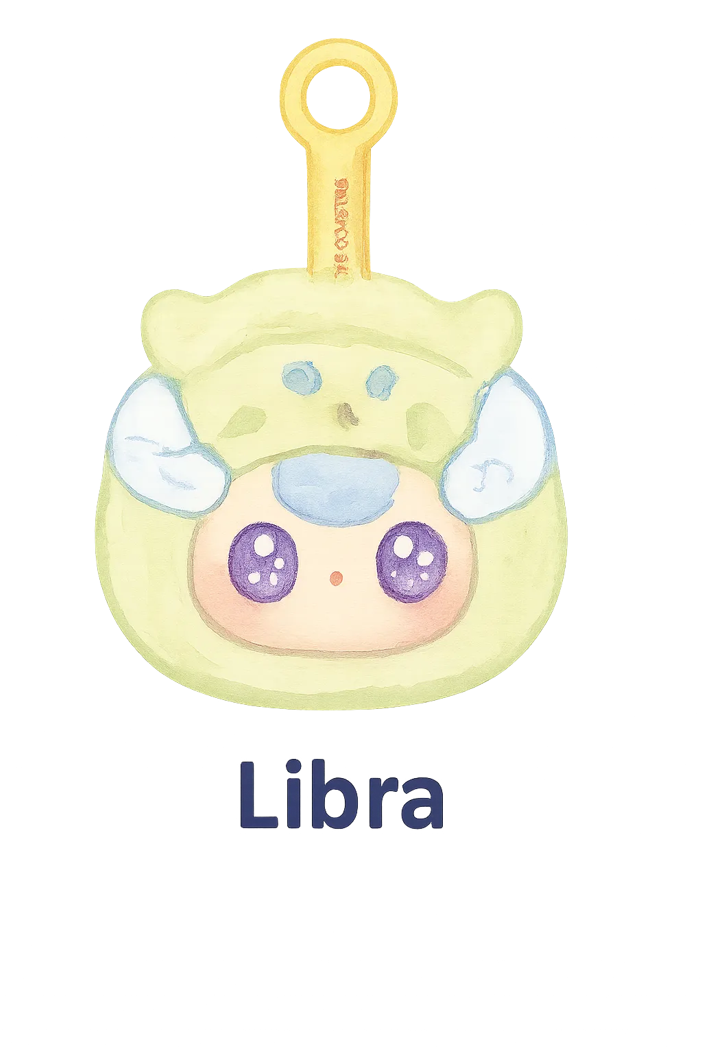 Baby Three Twelve Constellations Plush Pendant