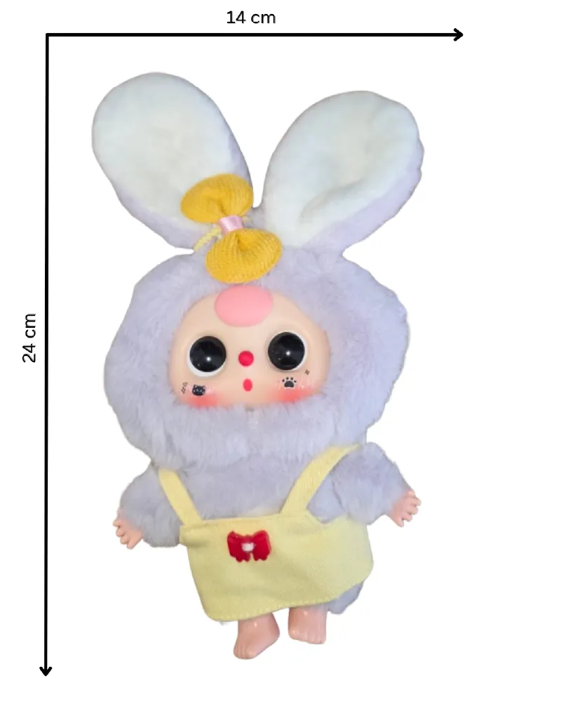Baby Three Macaron Rabbit Stuffed
