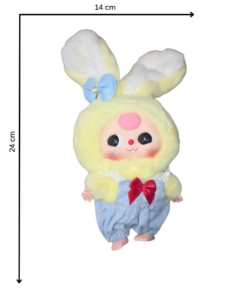 Baby Three Macaron Rabbit Stuffed