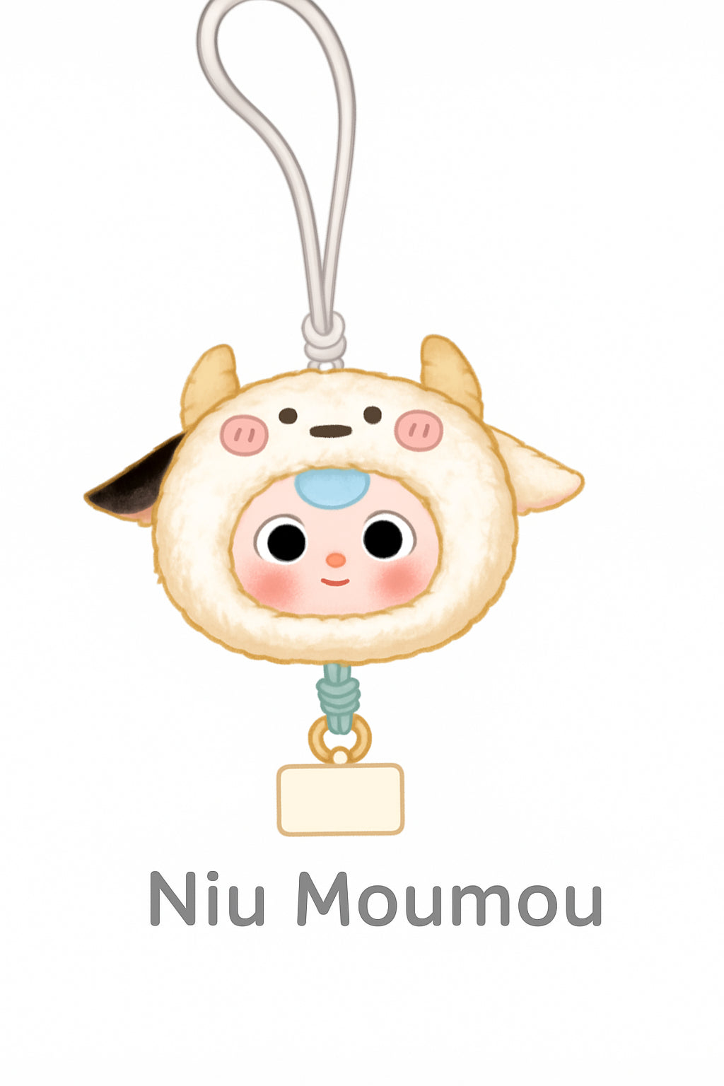 Baby Three Phone Strap Plush Blind Box