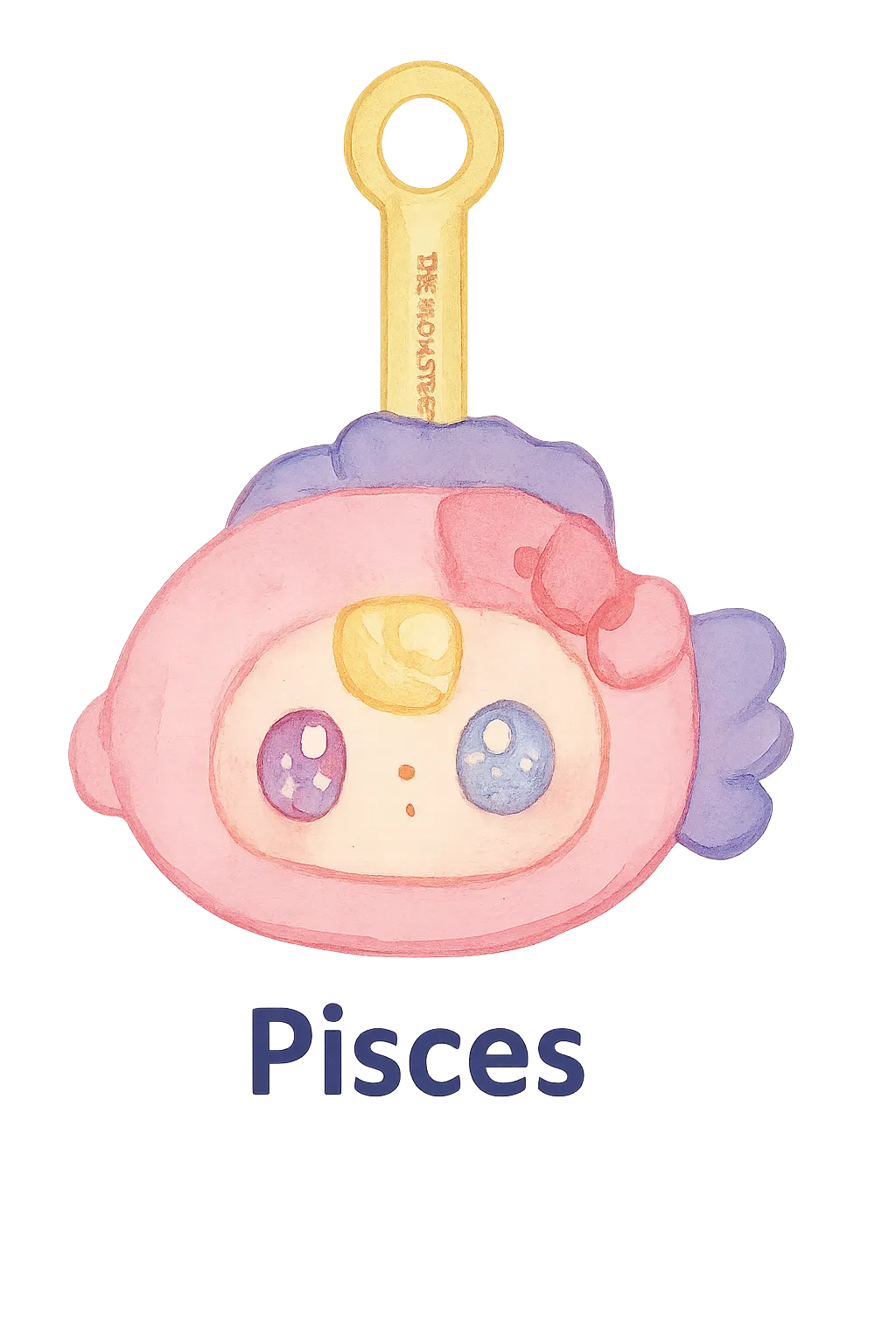 Baby Three Twelve Constellations Plush Pendant