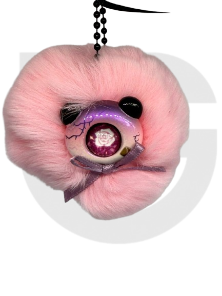 Strawberry Mousetta Down Plush Pendant