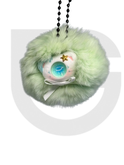 Strawberry Mousetta Down Plush Pendant