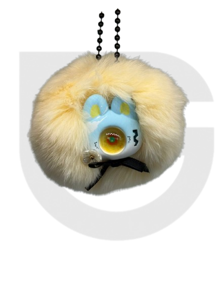 Strawberry Mousetta Down Plush Pendant