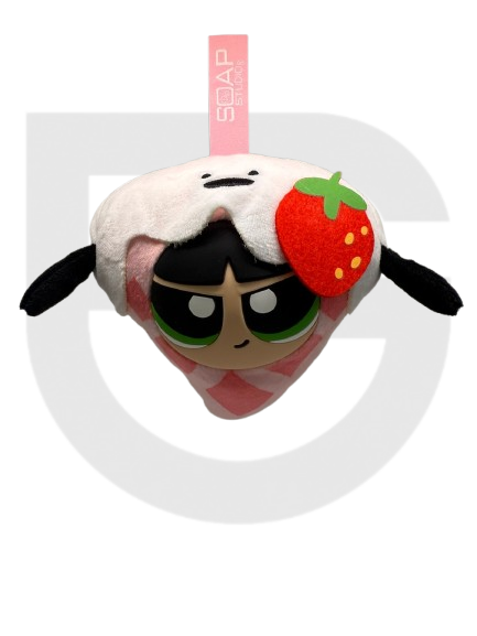 Power Puff Girls Pastry Factory Plush Pendant