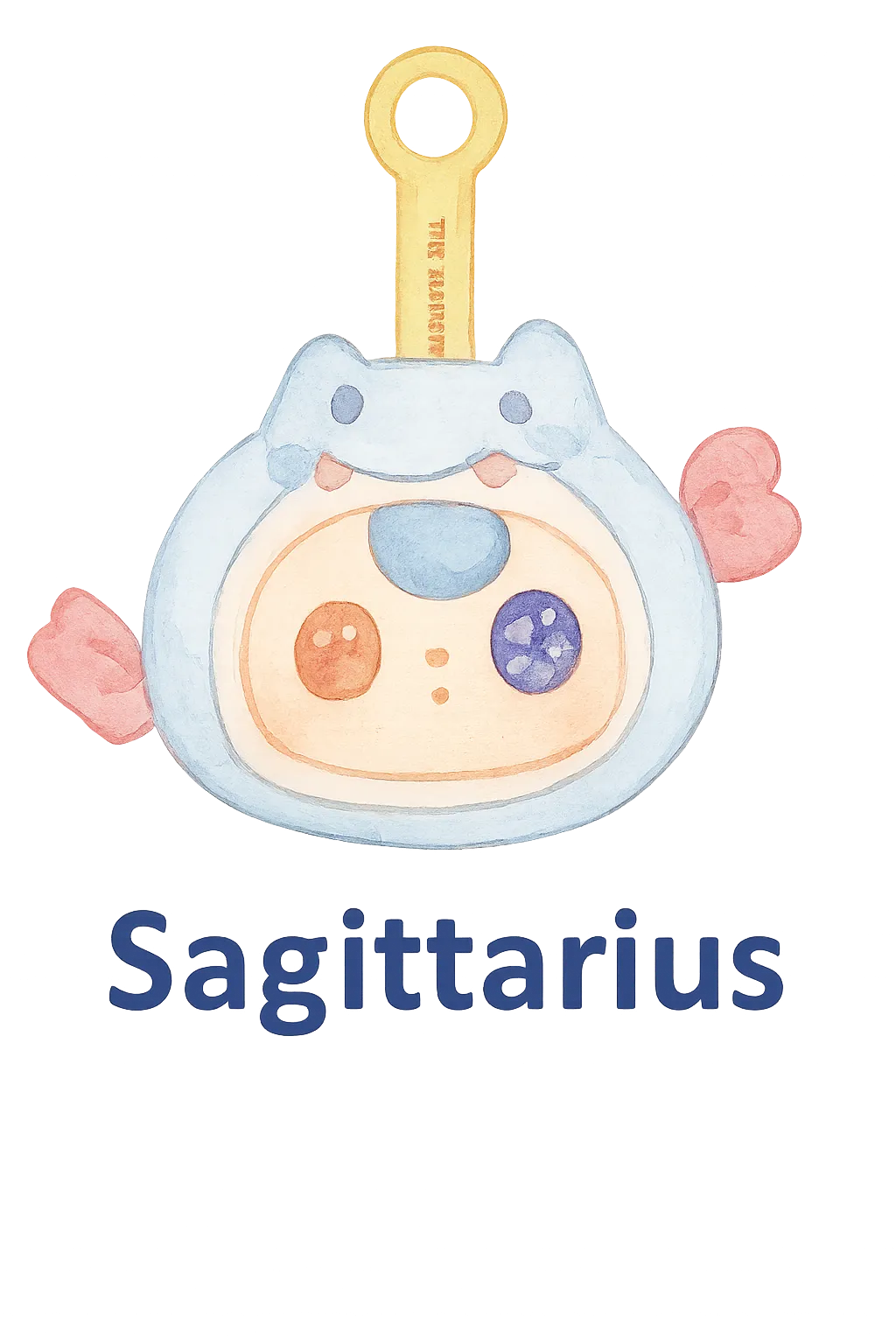 Baby Three Twelve Constellations Plush Pendant