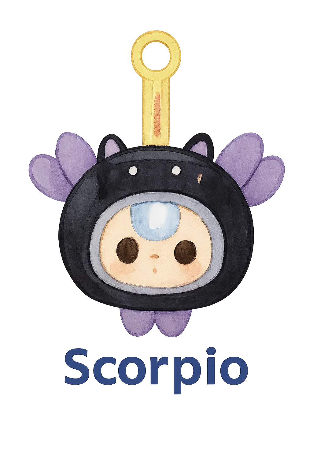 Baby Three Twelve Constellations Plush Pendant