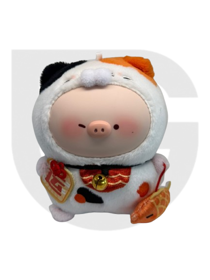 Sweet Piggy Lucky Cat Plush