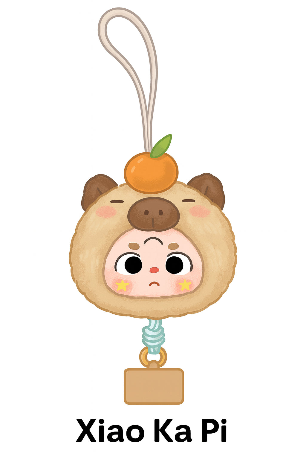 Baby Three Phone Strap Plush Blind Box