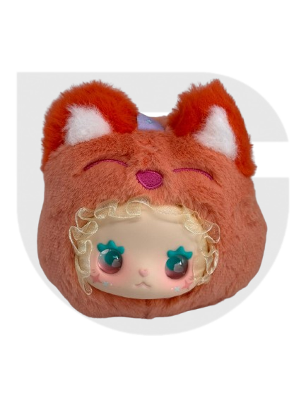 Lovely Emma Secret Forest Rua Rua Zoo Vinyl Face Plush Keychain