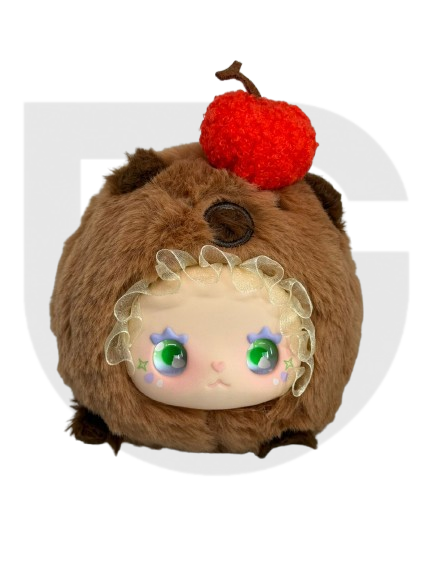 Lovely Emma Secret Forest Rua Rua Zoo Vinyl Face Plush Keychain
