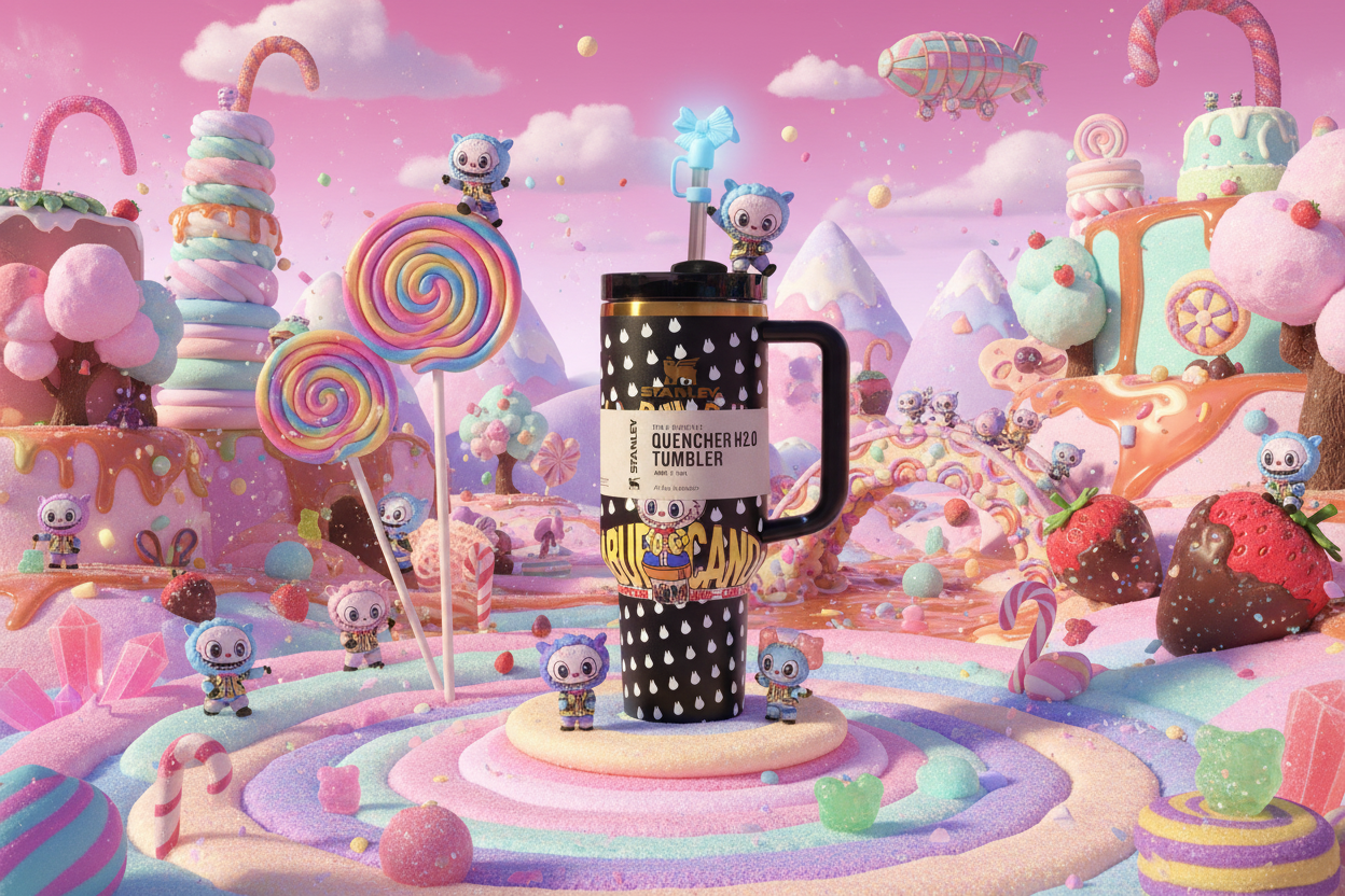 Labubu Candy in Labubu Scene